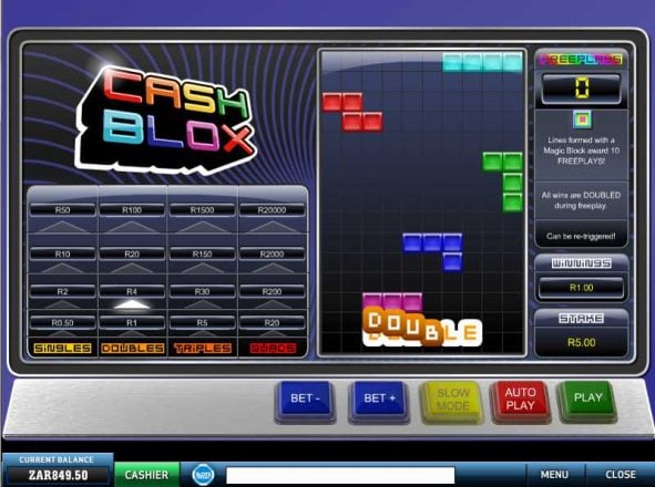 Cash Blox Slot Game