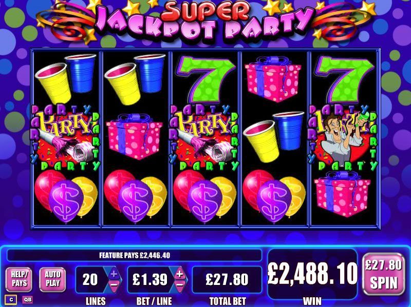 Super Jackpot Party Slot Review