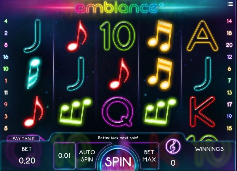 Ambiance Slot Review