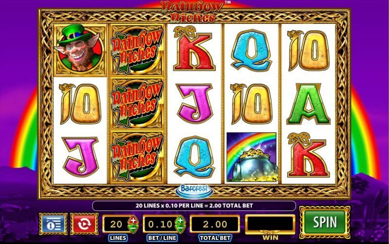 Free Slots Rainbow Riches Pots Of Gold