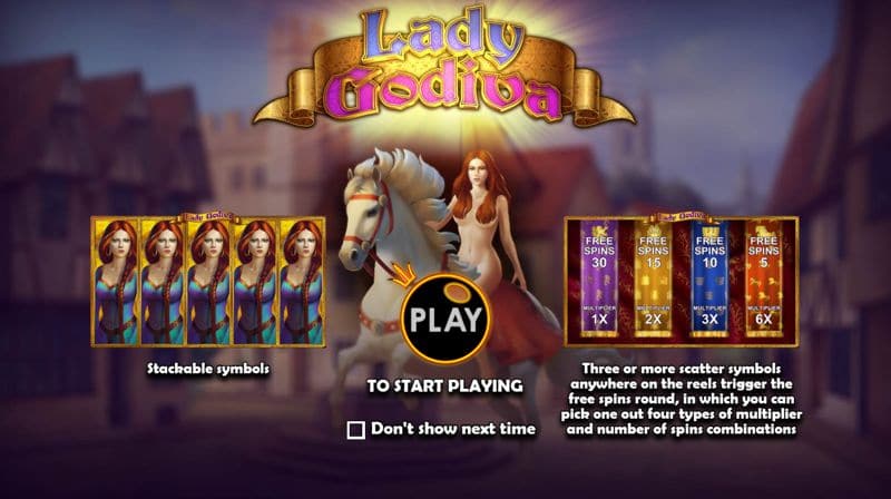 Lady Godiva Slot Intro