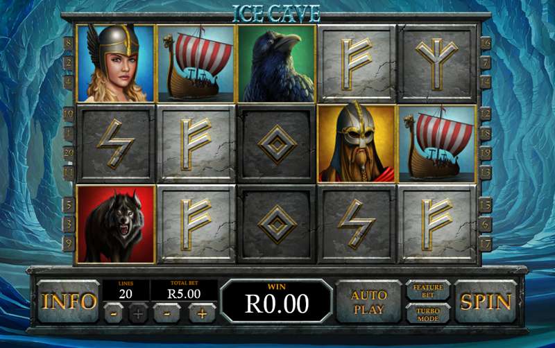 Ice Cave Video Slot Game from Playtech