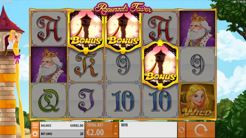 Rapunzel’s Tower a New Slot Game from Quickspin