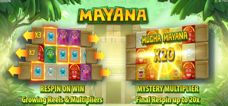 Mayana – Awesome New Mayan Civilization Slot Game
