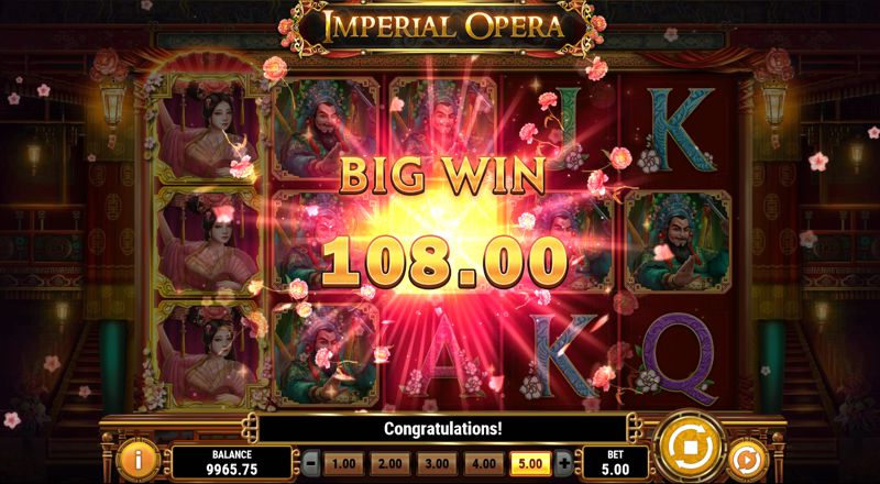 Imperial Opera Slot Big Win