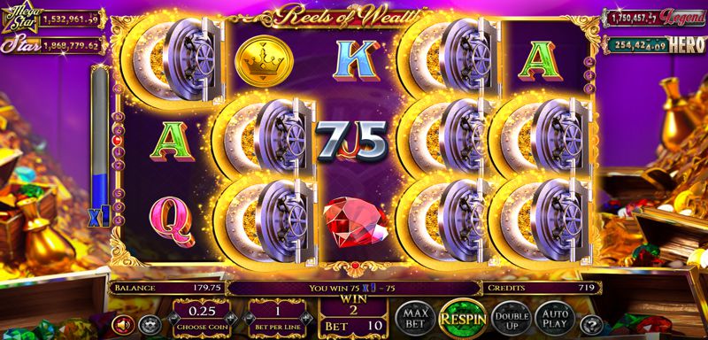 Reels of Wealth – A New Video Slot Game from BetSoft