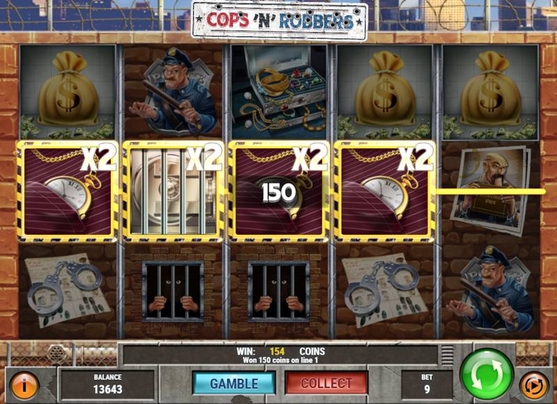 Cops 'N' Robbers Slot Game