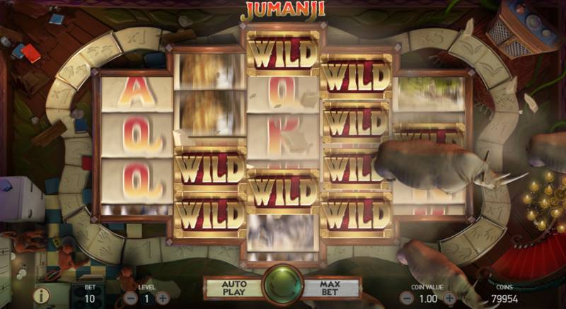 Jumanji™ Slot Game Feature