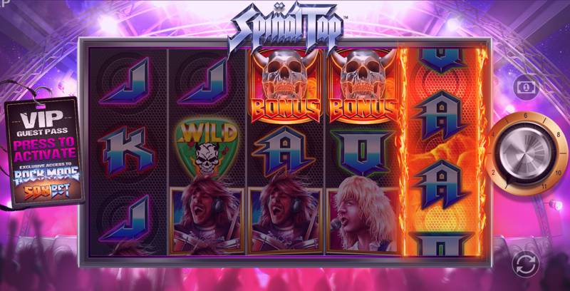 Spinal Tap Slot Game is Heavy Metal on Spinning Reels
