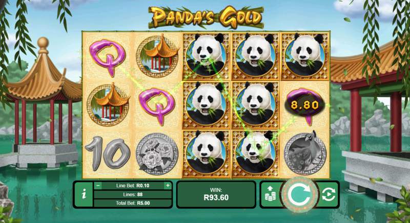BIG WIN, MAX BET! Wild Panda Gold Slot - GREAT SESSION!
