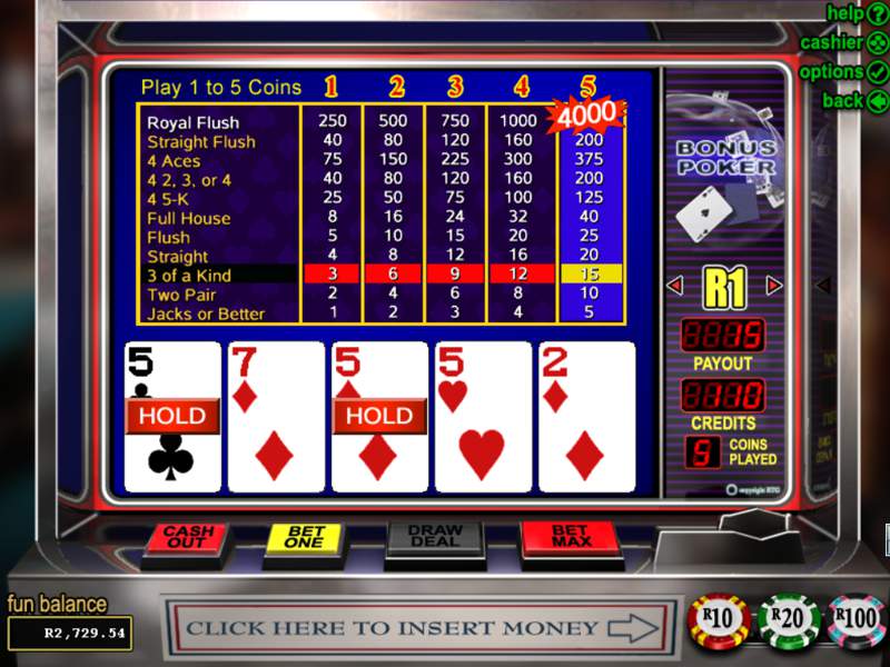 Bonus Poker