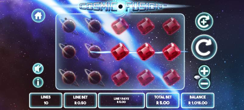 Cosmic Fusion is a New Slot Game from Leander Gaming