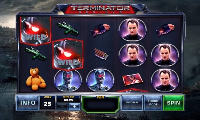 Play the New Terminator Genisys Slot from Playtech