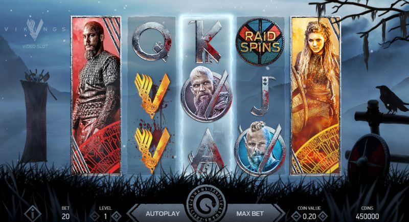 Vikings Slot Game Reels