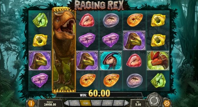 Raging Rex Slot Game Feature
