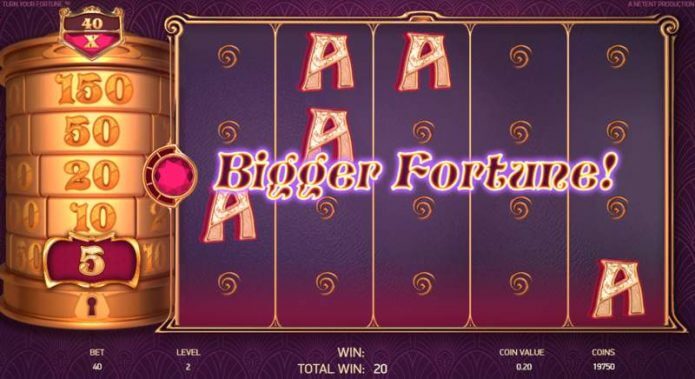 Turn Your Fortune Slot Feature