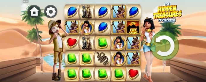 The Hidden Treasures of Cleopatra Video Slot Game