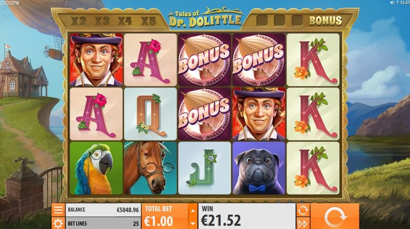 Tales of Dr. Dolittle Video Slot Game