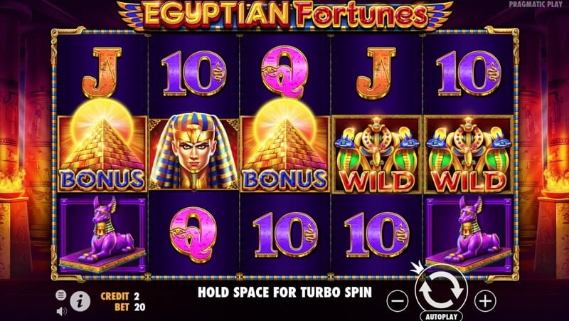 Egyptian Fortunes Video Slot