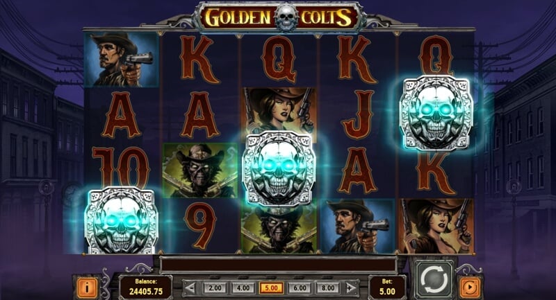 Golden Colt Video Slot Game