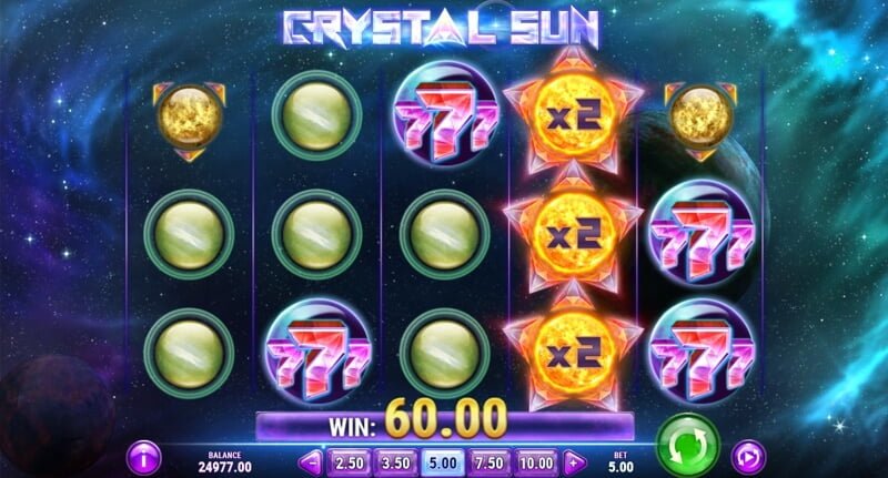 Crystal Sun Video Slot Game