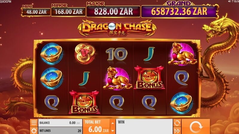 Dragon Chase Video Slot