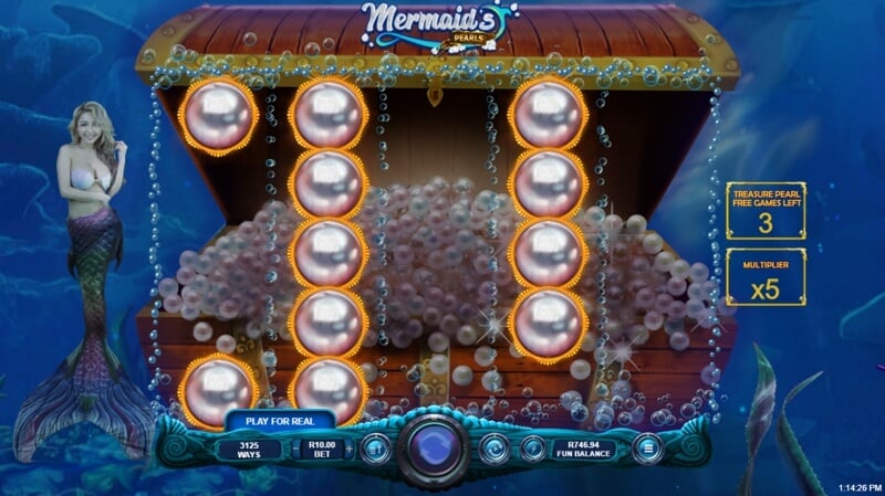 Mermaid's Pearls Pick Bonus