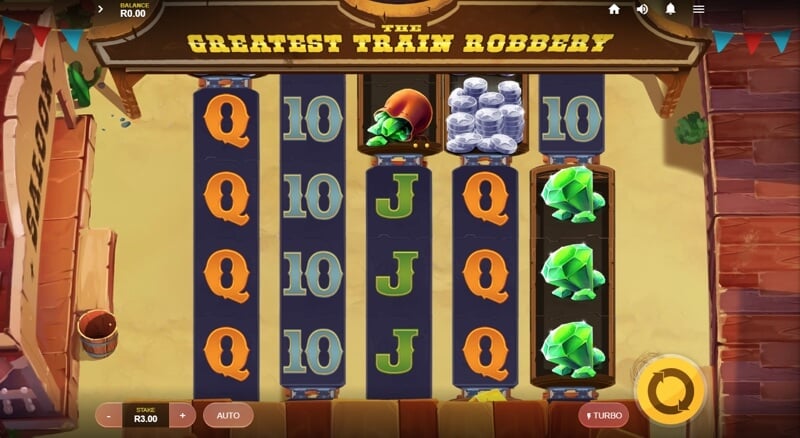 The Greatest Train Robbery Video Slot