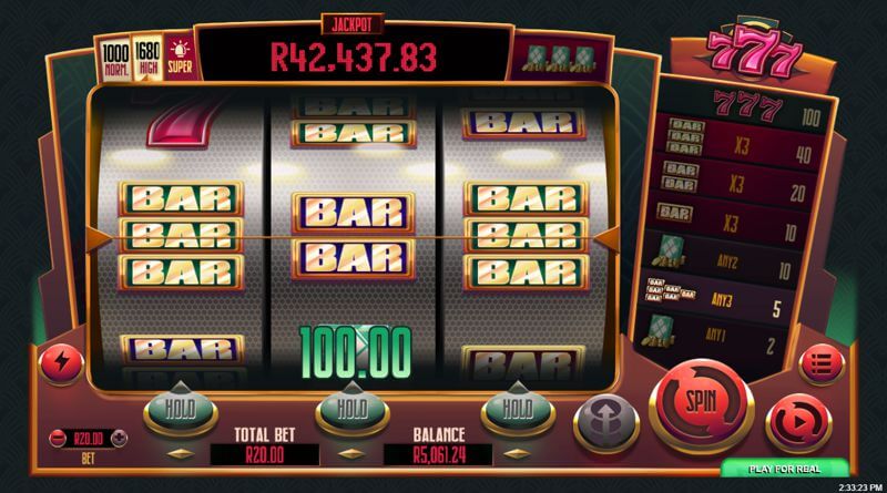 777 Classic Styled Slot Game