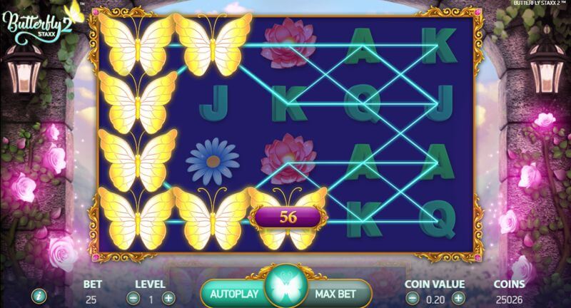 Butterfly Staxx 2 Video Slot Game