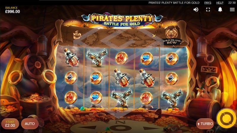 Pirates' Plenty Battle for Gold Slot Game