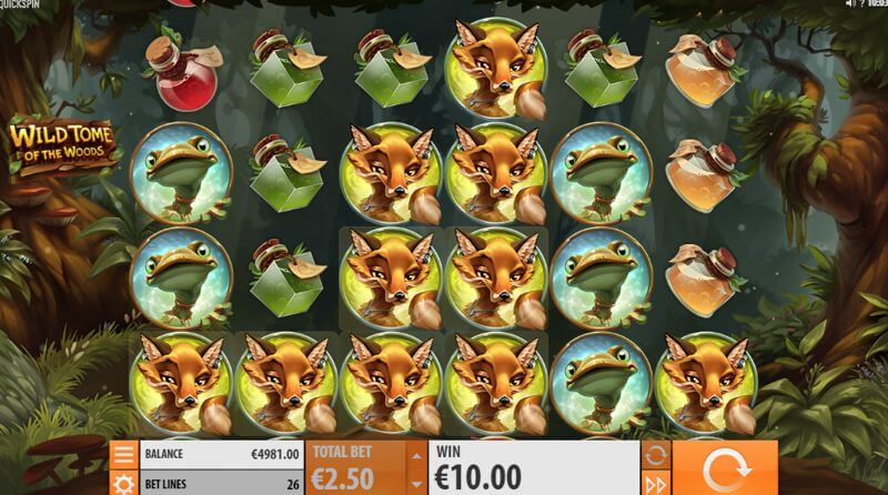 Wild Tome of the Woods Slot Game