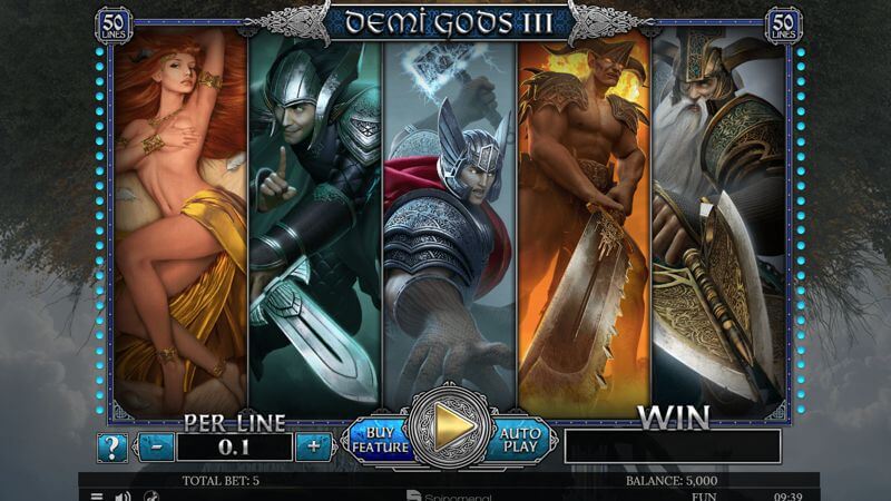 Demi Gods III Video Slot Game