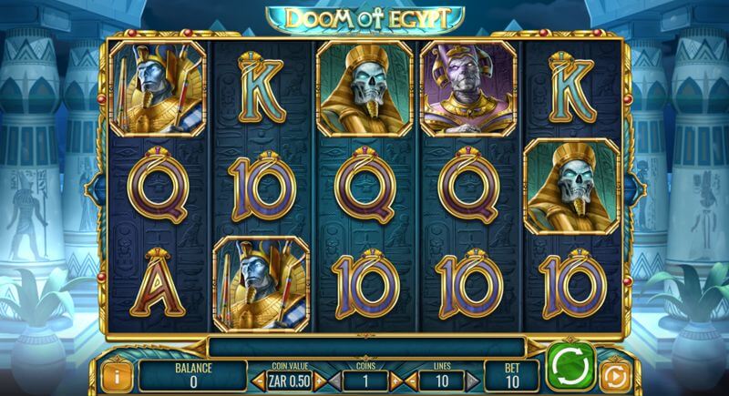 Doom of Egypt Video Slot Game
