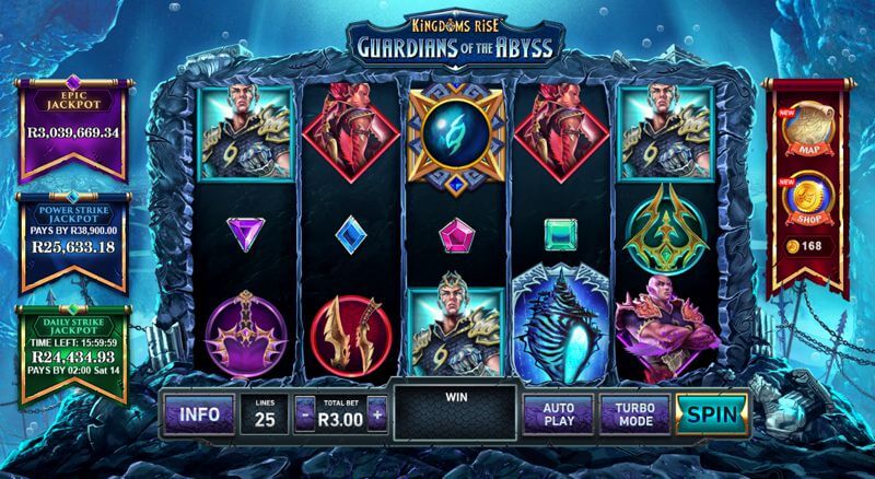 Kingdoms Rise Guardians of the Abyss Video Slot Game
