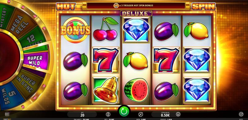 Hot Spin Deluxe Video Slot Game