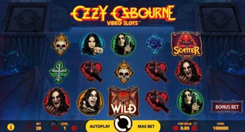 Ozzy Osbourne™ Video Slot - the Show is About to Begin