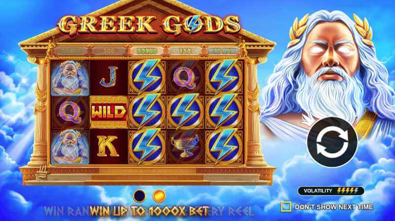 Greek Gods™ Video Slot – Ascend to Mount Olympus