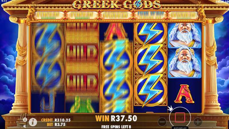 Greek Gods Video Slot Game