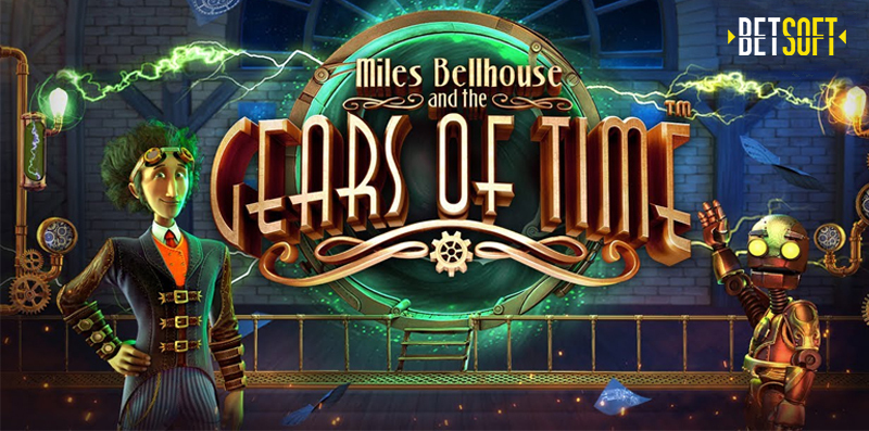 Miles Bellhouse and the Gears of Time Slot by BetSoft Gameplay (Desktop View)