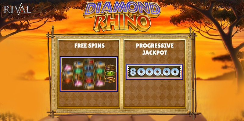 Diamond Rhino Online Slot By Rival Gaming