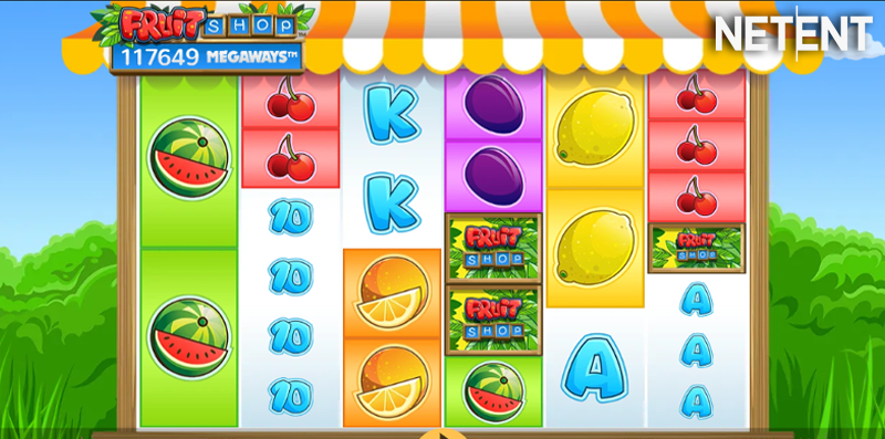 Fruit Shop Megaways Online Slot By NetEntertainment