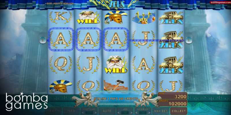 Zeus Online Slot By Bomba Games