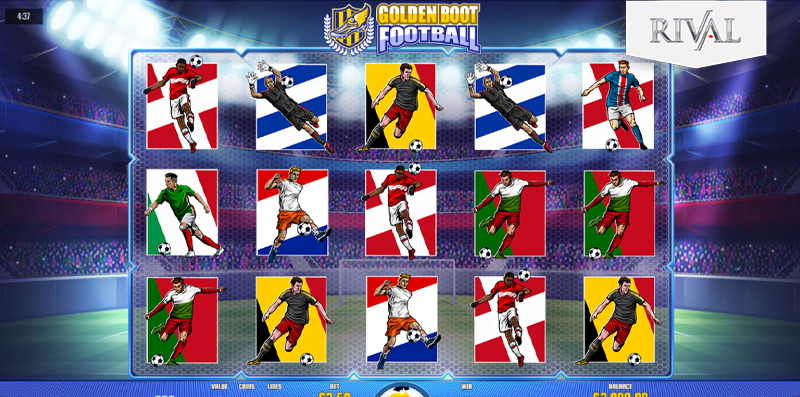 Golden Boot Football Online Slot By Rival Gaming