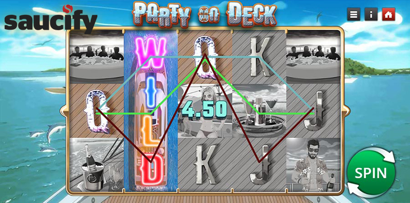 Party On Deck Online Slot By Saucify