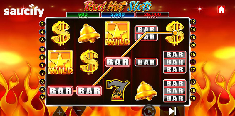 Red Hot Slots Online Slot By Saucify