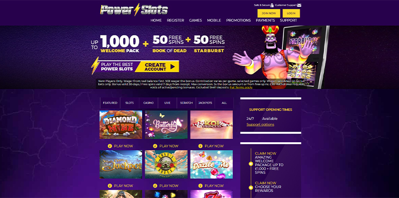 Power Slots Casino Review