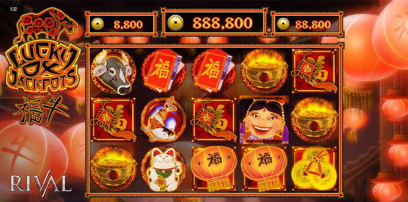 Lucky Ox Jackpots Online Slot By Rival Gaming