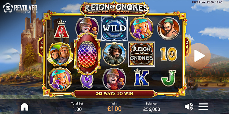 Reign Of Gnomes Online Slot By Revolver Gaming