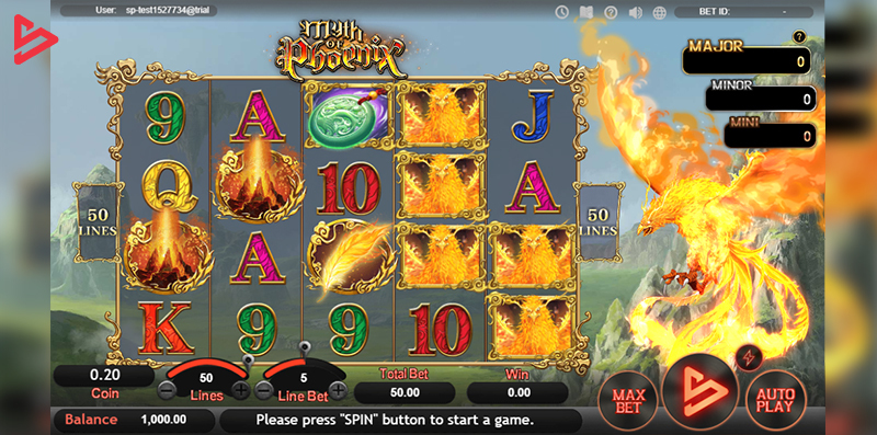 Myth Of Phoenix Online Slot By SimplePlay